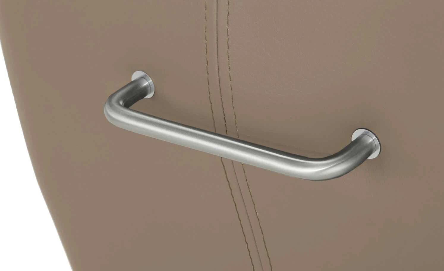 Woodford Kunstleder-Schwingstuhl Tessa | Schlamm (Beige) Ja 8 Woodford Kunstleder-Schwingstuhl Tessa | Schlamm (Beige) Ja – Bild 6