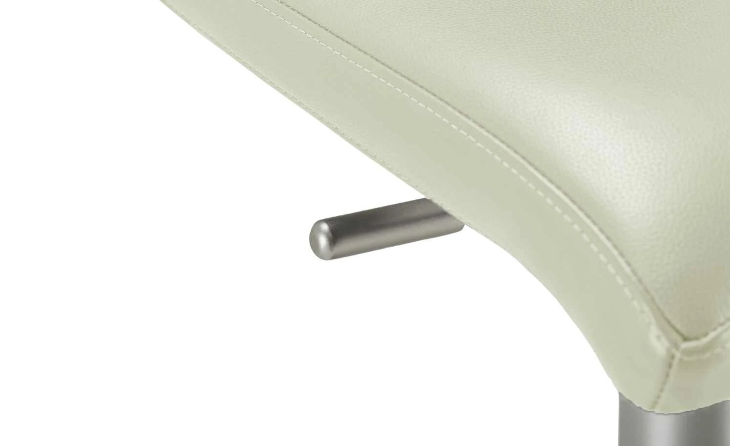 Leder-Barhocker MyTina | Wollweiß 8 Leder-Barhocker MyTina | Wollweiß – Bild 6