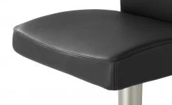 Leder-Barhocker MyTina | Schwarz -Stuhle Geschaft 15302001 8 202106151244