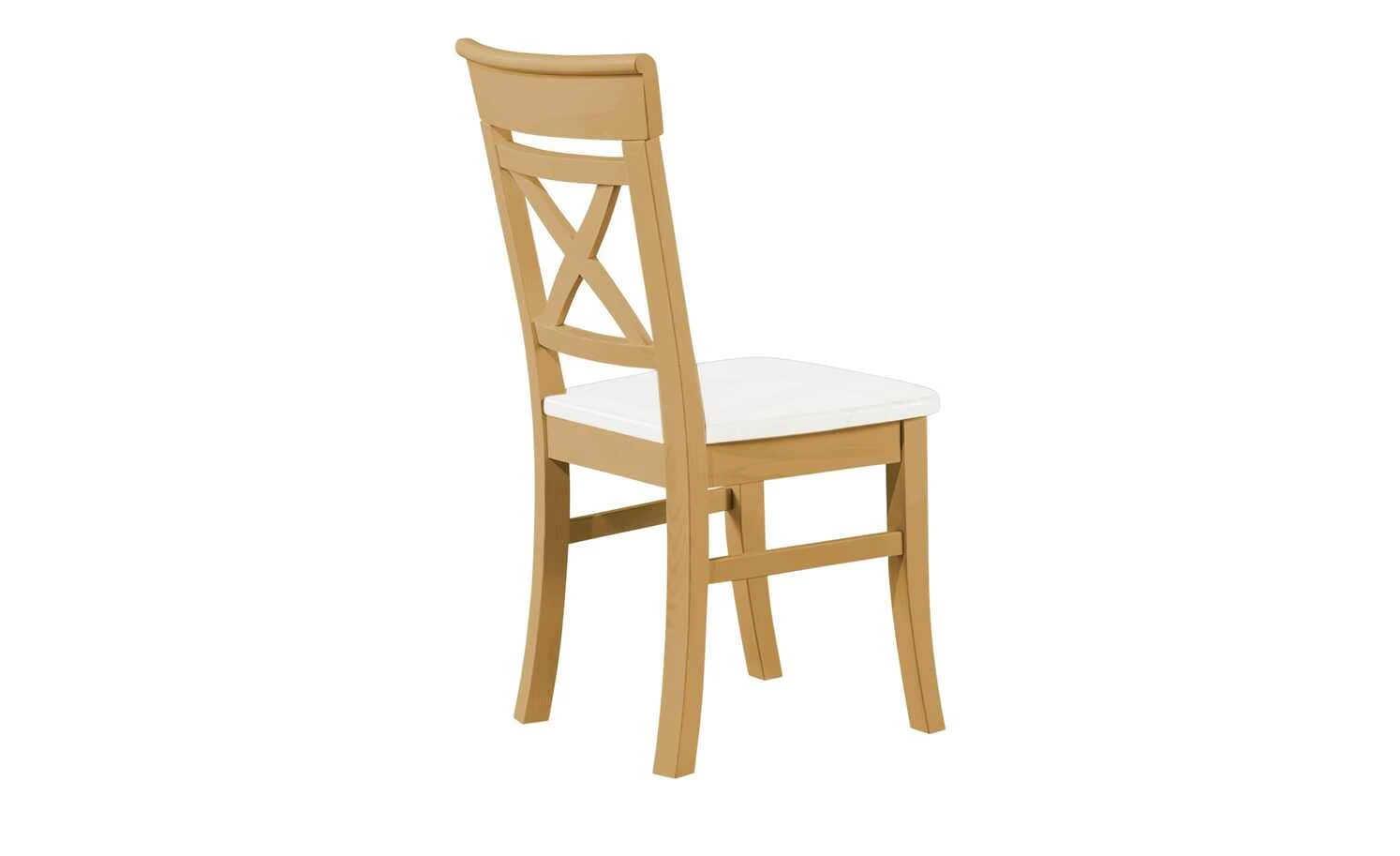 maison bleue Holzstuhl massiv Florian | laugenfarben / Weiß Nein 5 maison bleue Holzstuhl massiv Florian | laugenfarben / Weiß Nein – Bild 3