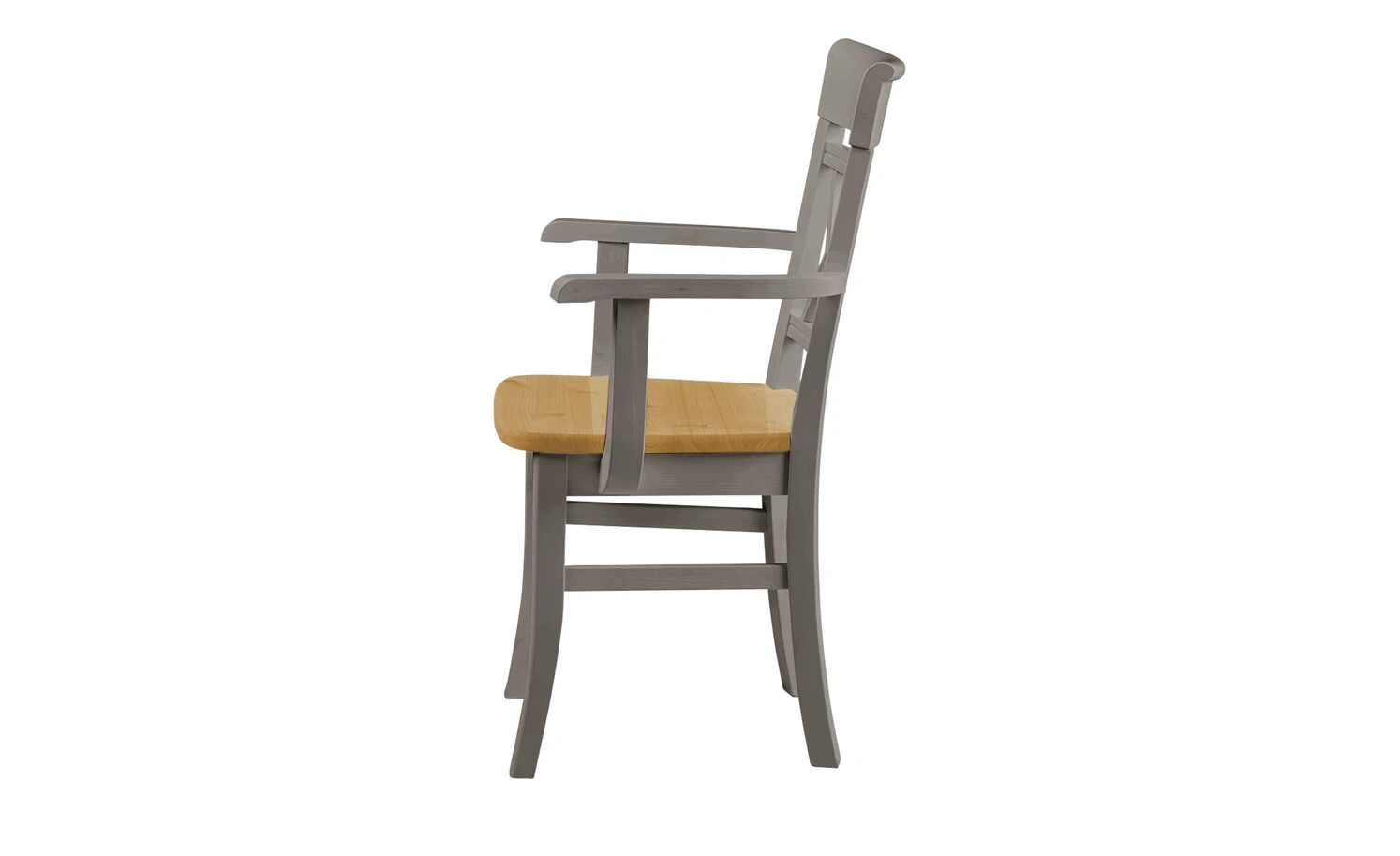 maison bleue Holzstuhl massiv Florian | Grau / laugenfarben Ja 4 maison bleue Holzstuhl massiv Florian | Grau / laugenfarben Ja – Bild 2