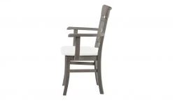 maison bleue Holzstuhl massiv Florian | Grau / Weiß Ja -Stuhle Geschaft 15302032 8 202108132237