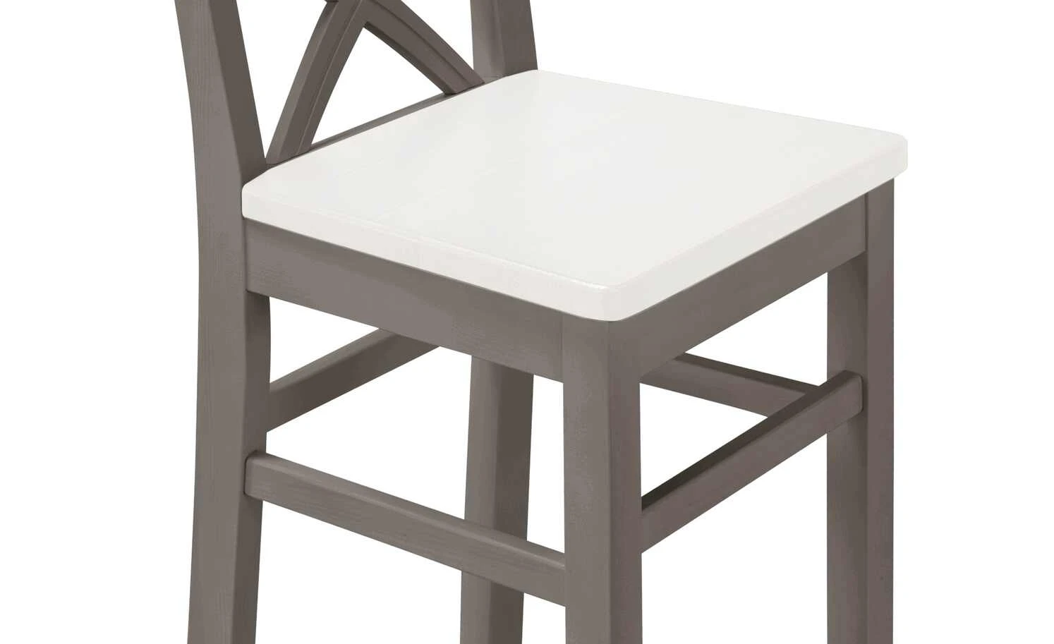 maison bleue Barstuhl Florian | Grau / Weiß ca. 64,5 cm 8 maison bleue Barstuhl Florian | Grau / Weiß ca. 64,5 cm – Bild 6