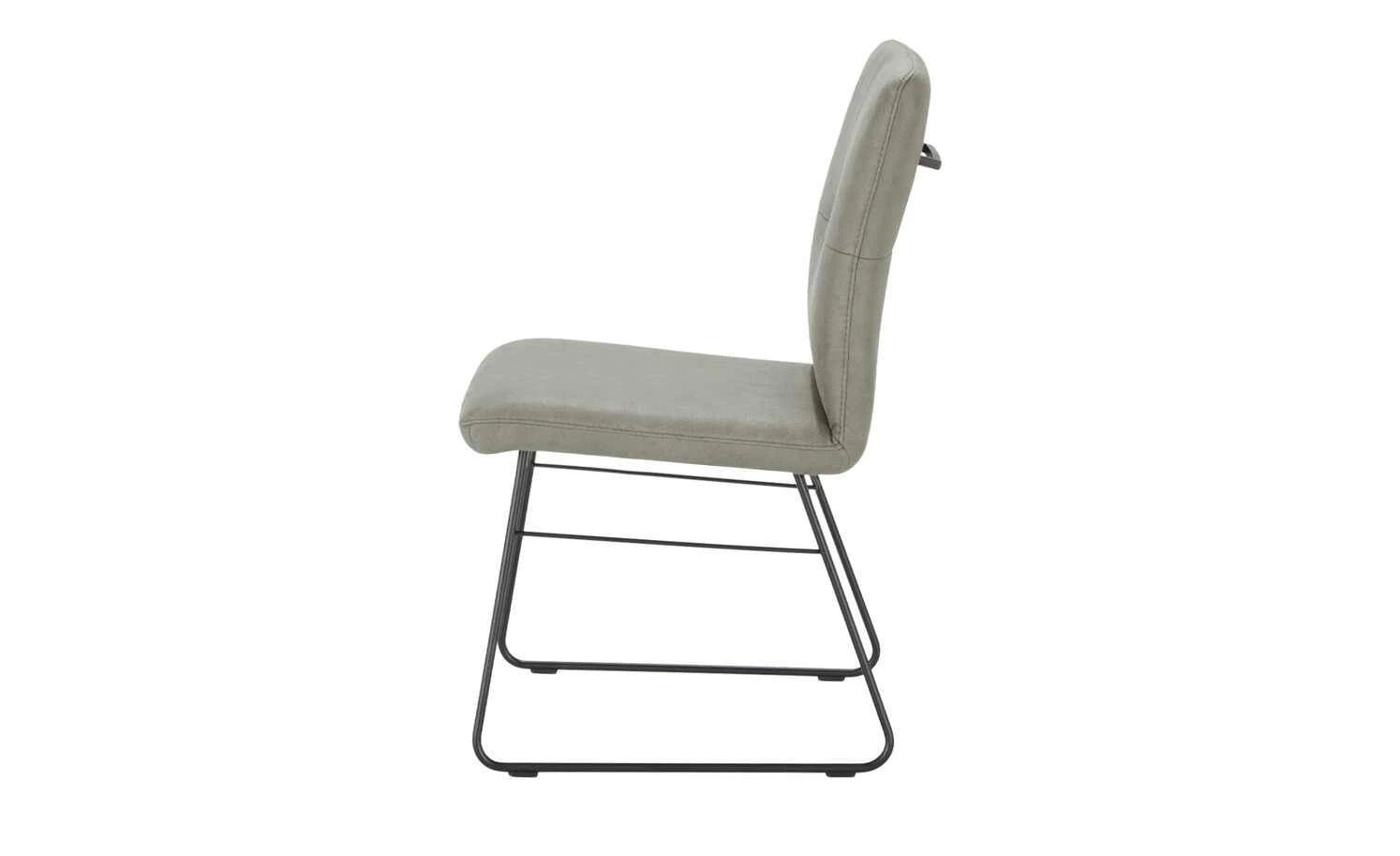 Kufenstuhl mit Griff | Hellgrau 5 Kufenstuhl mit Griff | Hellgrau – Bild 3