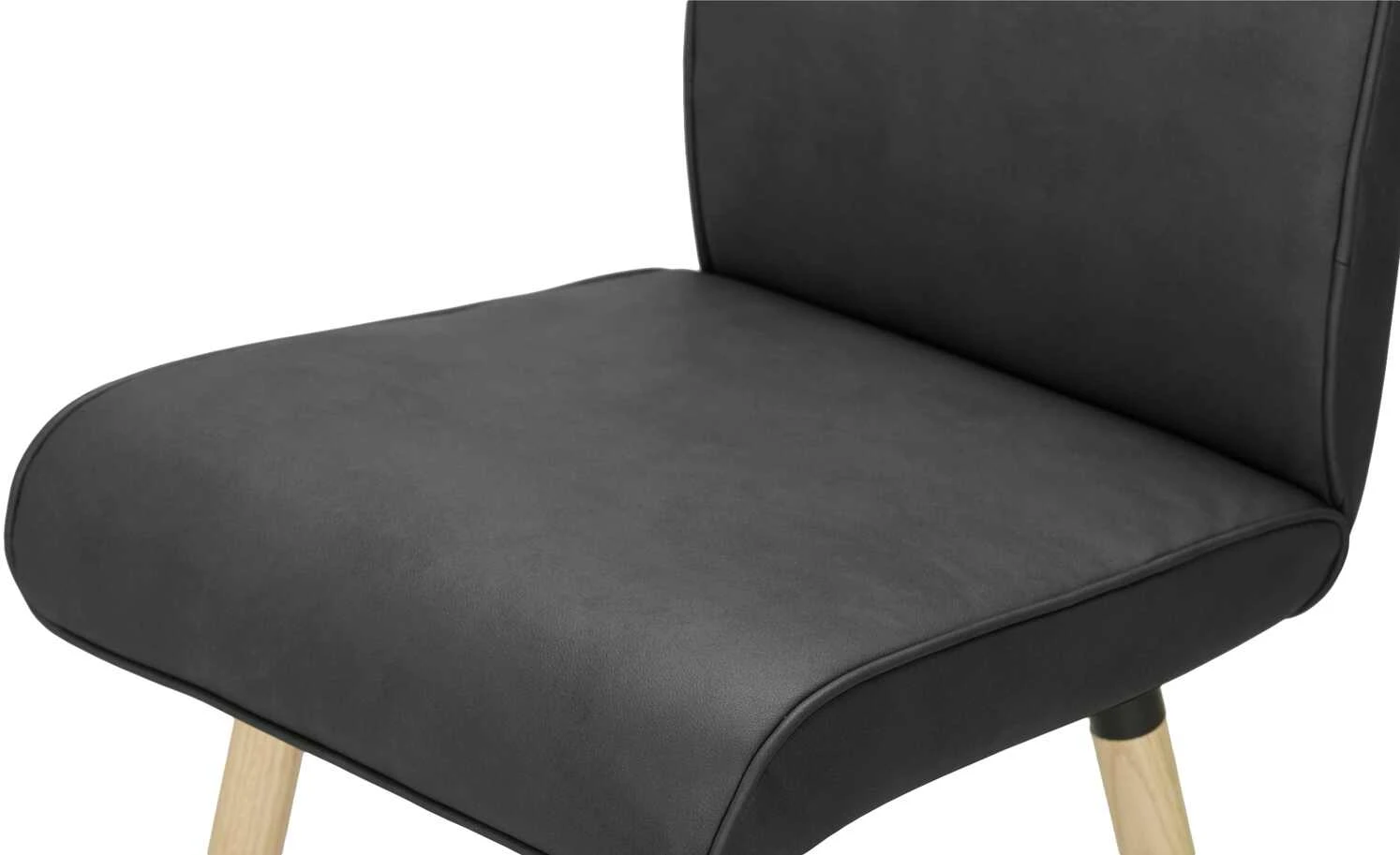 Polsterstuhl mit Griff 4402 | Black (Schwarz) 6 Polsterstuhl mit Griff 4402 | Black (Schwarz) – Bild 4