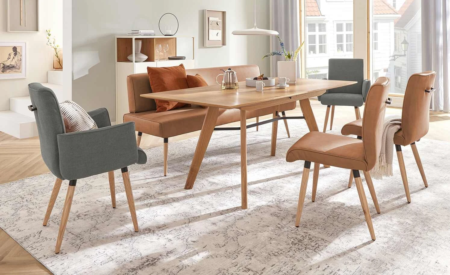 Armlehnstuhl mit Griff | Grey (Grau) 3 Armlehnstuhl mit Griff | Grey (Grau)