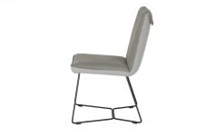 KOINOR Kufenstuhl Leder Schwof | Asphalt (Hellgrau) / Hellgrau -Stuhle Geschaft 15302507 2 202109101235