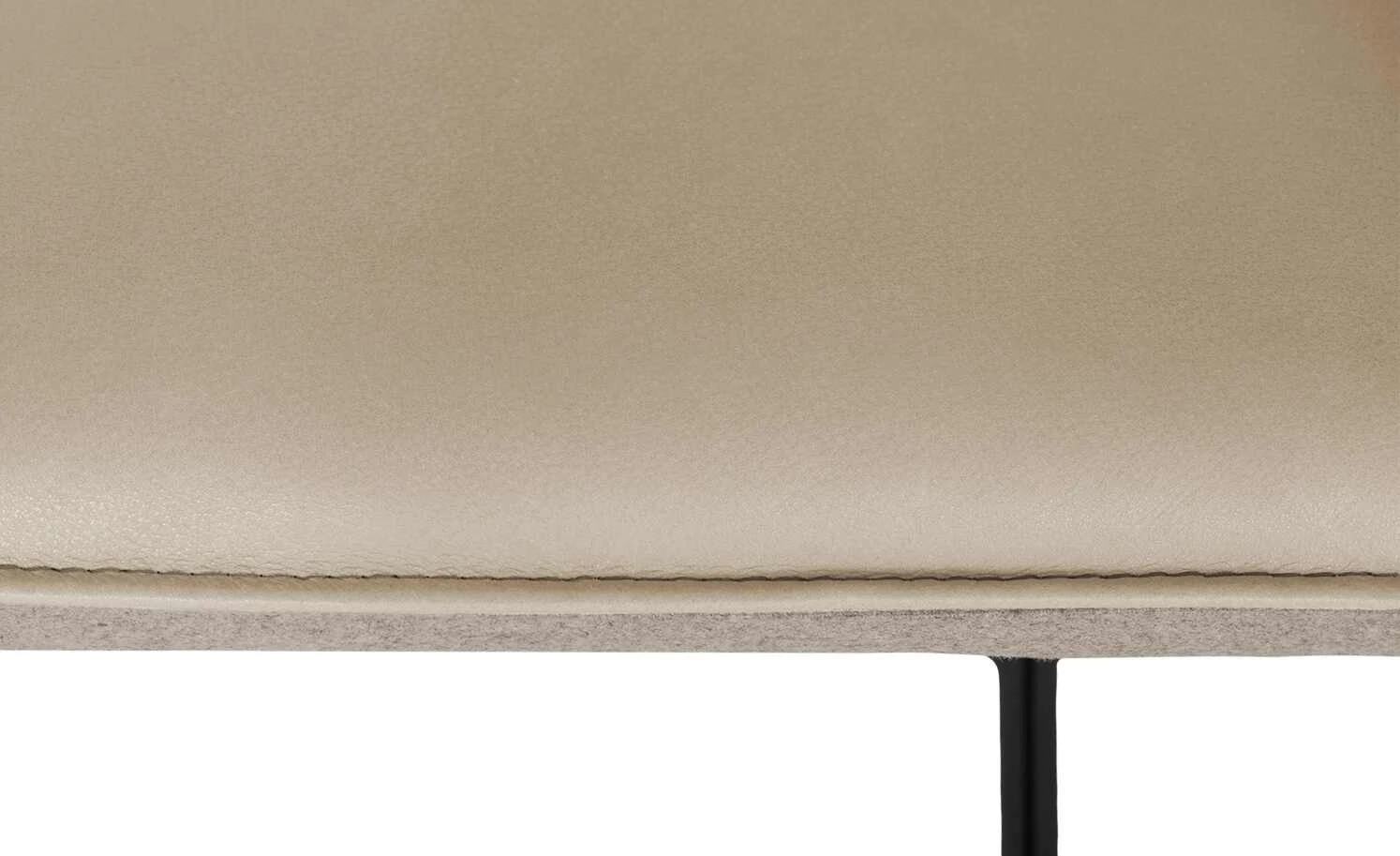 KOINOR Kufenstuhl Leder Schwof | Jade (Beige) / Dunkelbraun 9 KOINOR Kufenstuhl Leder Schwof | Jade (Beige) / Dunkelbraun – Bild 7