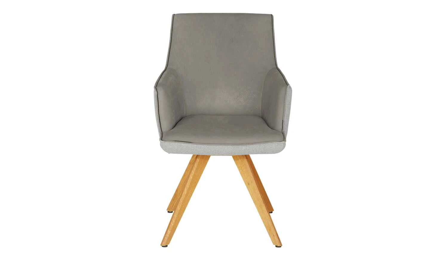 KOINOR Armlehnstuhl Leder Schwof | Asphalt (Hellgrau) / Hellgrau Nein 9 KOINOR Armlehnstuhl Leder Schwof | Asphalt (Hellgrau) / Hellgrau Nein – Bild 7