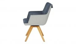 KOINOR Armlehnstuhl Leder Schwof | Night (Dunkelblau) / Hellgrau Ja -Stuhle Geschaft 15302532 1 202109101235