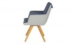 KOINOR Armlehnstuhl Leder Schwof | Night (Dunkelblau) / Hellgrau Ja -Stuhle Geschaft 15302532 2 202109101235