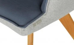 KOINOR Armlehnstuhl Leder Schwof | Night (Dunkelblau) / Hellgrau Ja -Stuhle Geschaft 15302532 8 202109101235