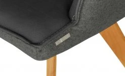 KOINOR Armlehnstuhl Leder Schwof | Omega (Dunkelgrau) / Dunkelgrau Ja -Stuhle Geschaft 15302536 11 202109101235