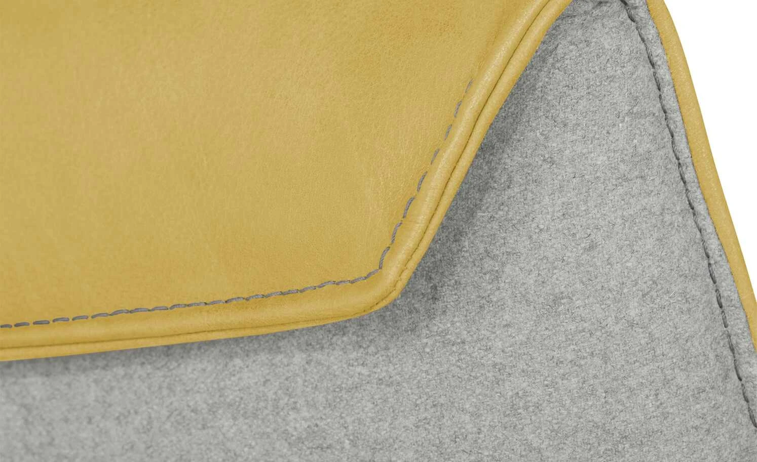 KOINOR Armlehnstuhl Leder Schwof | Safran (Gelb) / Hellgrau Ja 13 KOINOR Armlehnstuhl Leder Schwof | Safran (Gelb) / Hellgrau Ja – Bild 11