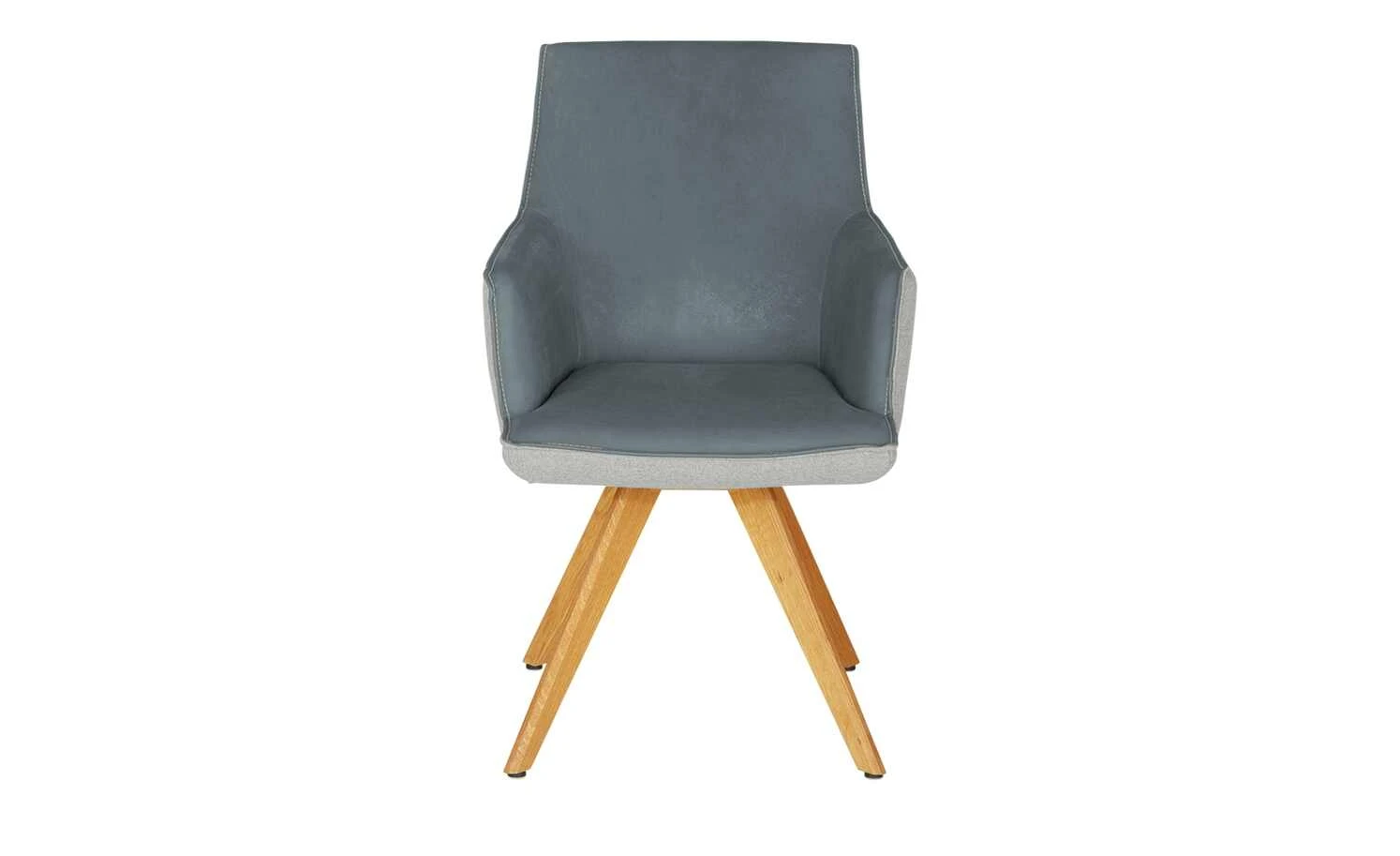 KOINOR Armlehnstuhl Leder Schwof | Mare (Blau) / Hellgrau Ja 8 KOINOR Armlehnstuhl Leder Schwof | Mare (Blau) / Hellgrau Ja – Bild 6