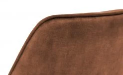 uno Polsterstuhl drehbar Ramina | Rostbraun Nein -Stuhle Geschaft 15302611 2 202107012234