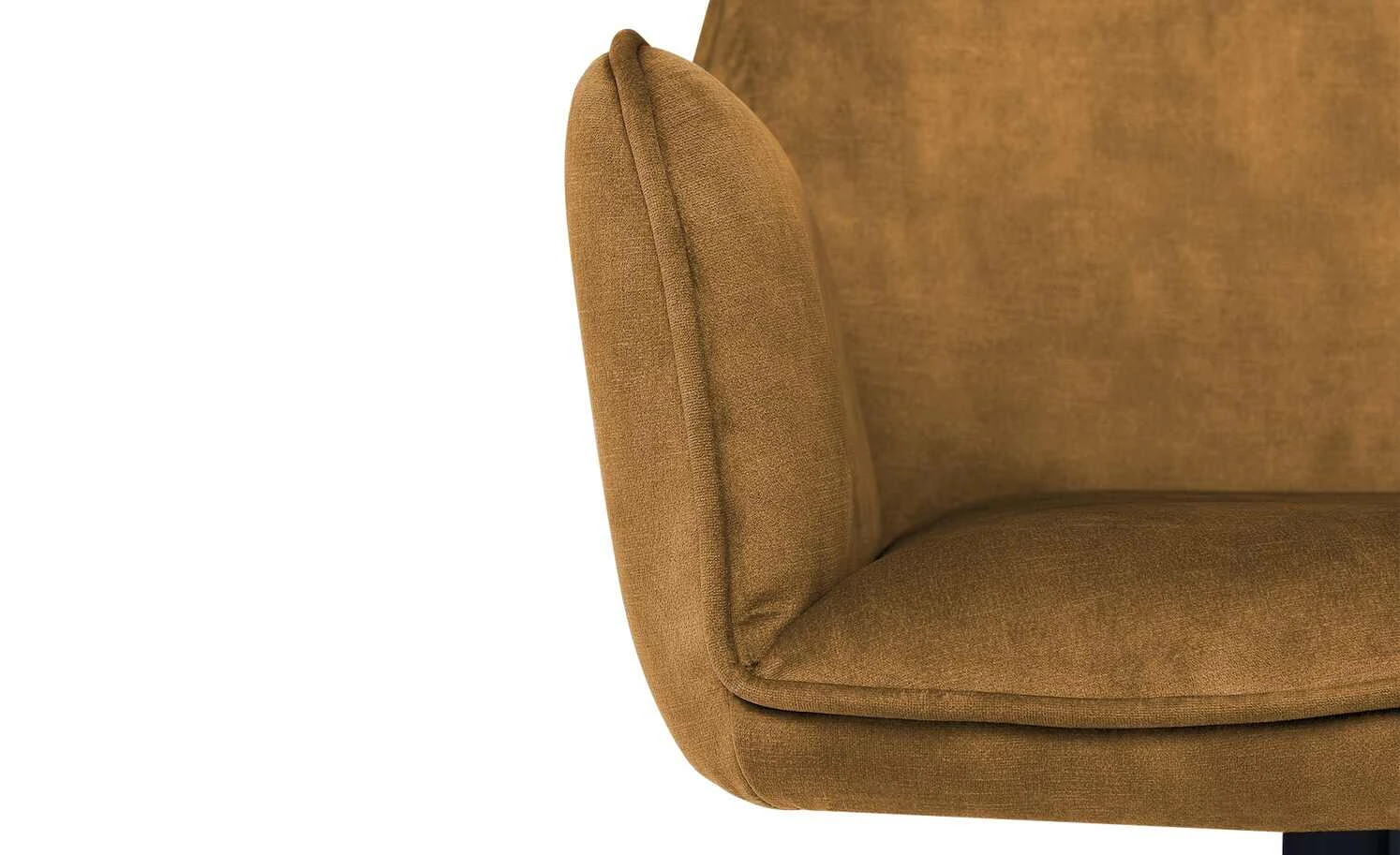 uno Polsterstuhl drehbar Ramina | Curry (Gelb-Orange) Ja 8 uno Polsterstuhl drehbar Ramina | Curry (Gelb-Orange) Ja – Bild 6