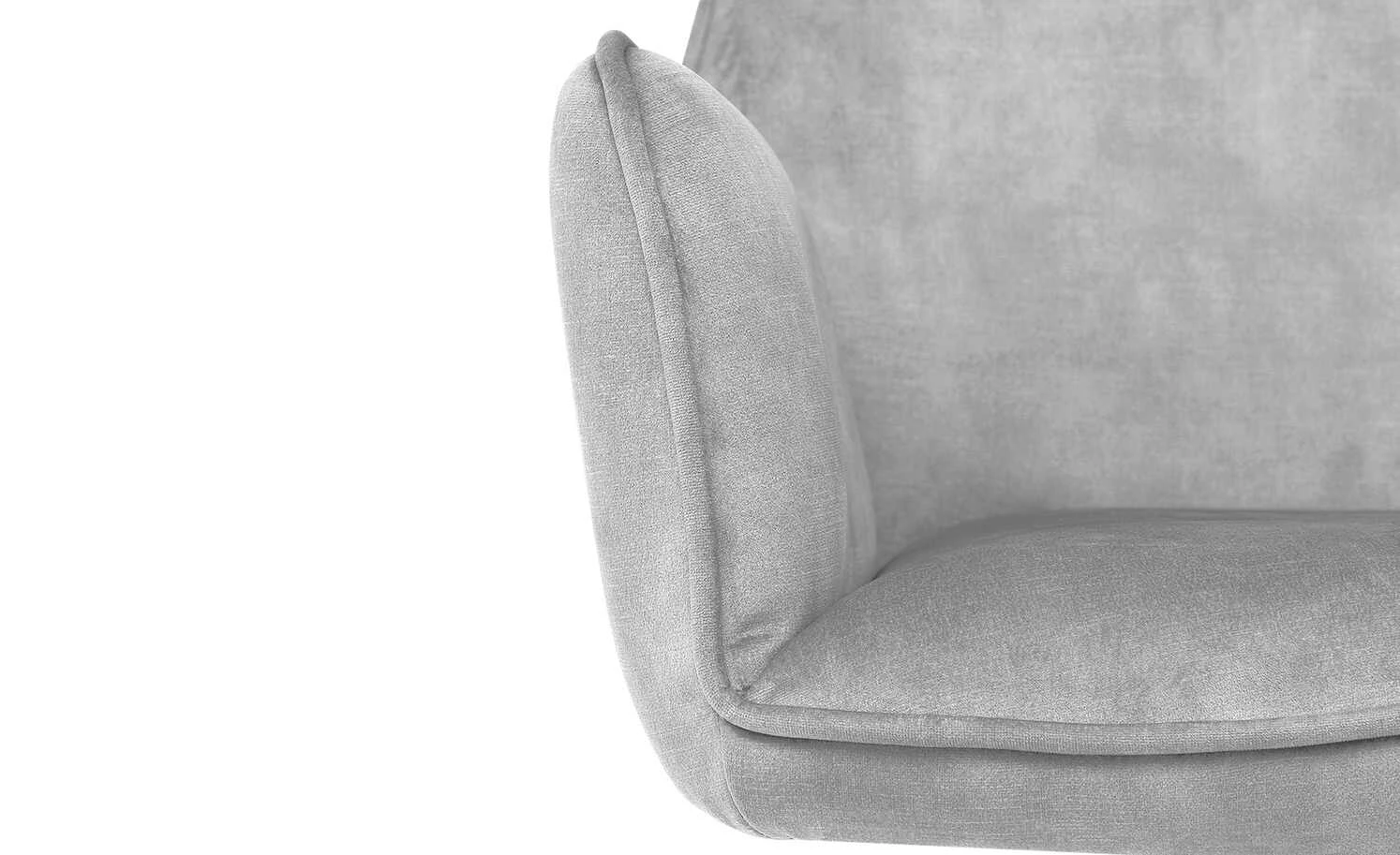 uno Polsterstuhl drehbar Ramina | Grau Ja 11 uno Polsterstuhl drehbar Ramina | Grau Ja – Bild 9