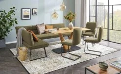 KOINOR Polsterschwingstuhl Dining System 3 | Dunkelgrün Nein