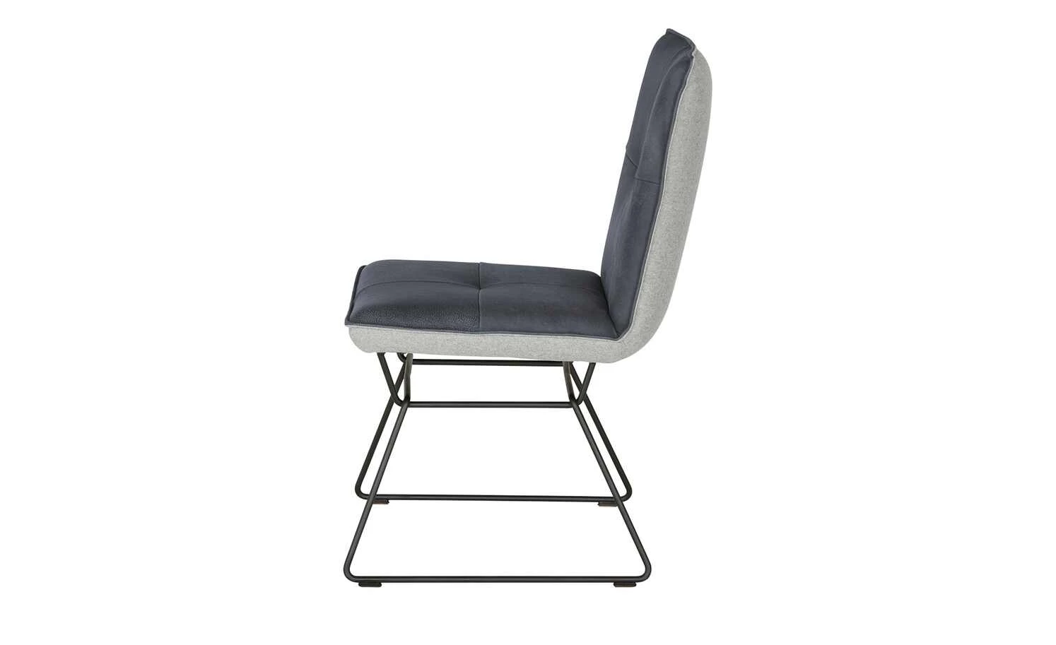 KOINOR Kufenstuhl mit Leder Bexx | Night (Dunkelblau) / Hellgrau Nein 5 KOINOR Kufenstuhl mit Leder Bexx | Night (Dunkelblau) / Hellgrau Nein – Bild 3