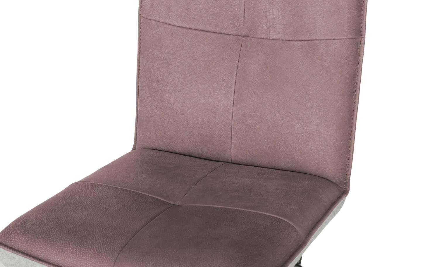 KOINOR Kufenstuhl mit Leder Bexx | Plum (Rosa) / Hellgrau Nein 12 KOINOR Kufenstuhl mit Leder Bexx | Plum (Rosa) / Hellgrau Nein – Bild 10