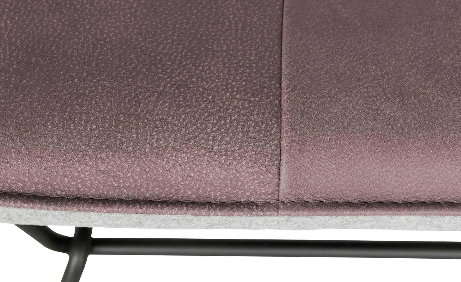 KOINOR Kufenstuhl mit Leder Bexx | Plum (Rosa) / Hellgrau Nein 11 KOINOR Kufenstuhl mit Leder Bexx | Plum (Rosa) / Hellgrau Nein – Bild 9