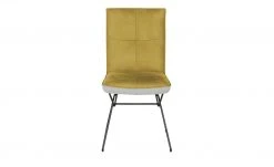 KOINOR Kufenstuhl mit Leder Bexx | Safran (Gelb) / Hellgrau Nein -Stuhle Geschaft 15302854 6 202111242310