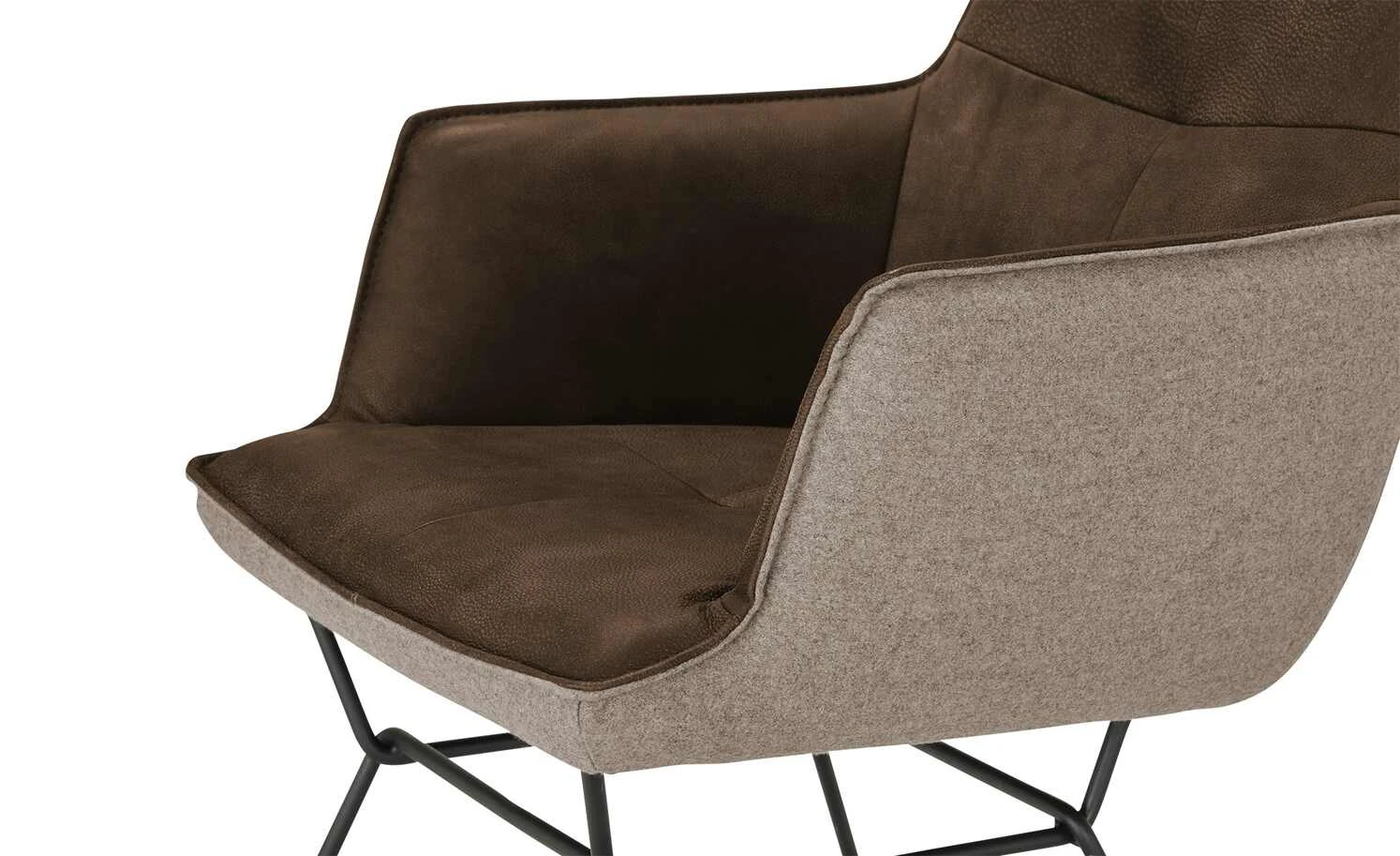 KOINOR Kufenstuhl mit Leder Bexx | Muskat (Braun) Ja 8 KOINOR Kufenstuhl mit Leder Bexx | Muskat (Braun) Ja – Bild 6