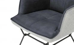 KOINOR Kufenstuhl mit Leder Bexx | Night (Dunkelblau) / Hellgrau Ja -Stuhle Geschaft 15302859 9 202111242310