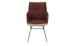 KOINOR Kufenstuhl mit Leder Bexx | Chilli (Rot) / Beige Ja -Stuhle Geschaft 15302863 11 202111242310
