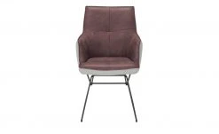 KOINOR Kufenstuhl mit Leder Bexx | Plum (Rosa) / Hellgrau Ja -Stuhle Geschaft 15302864 10 202111242310