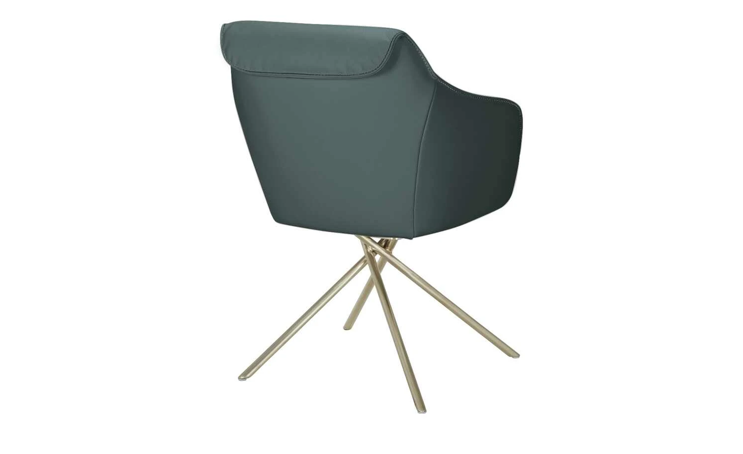 KOINOR Armlehnstuhl Dining System 1 | Lago (Blau) / Kontrastnaht Schwarz 8 KOINOR Armlehnstuhl Dining System 1 | Lago (Blau) / Kontrastnaht Schwarz – Bild 6