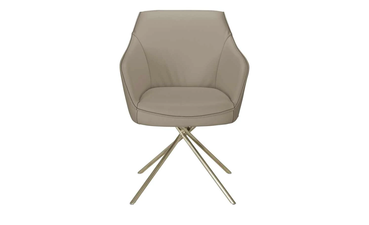 KOINOR Armlehnstuhl Dining System 1 | Nebbia (Taupe) / Kontrastnaht Dunkelbraun 12 KOINOR Armlehnstuhl Dining System 1 | Nebbia (Taupe) / Kontrastnaht Dunkelbraun – Bild 10