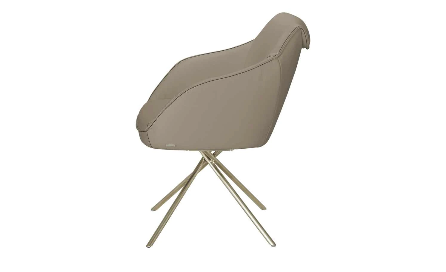 KOINOR Armlehnstuhl Dining System 1 | Nebbia (Taupe) / Kontrastnaht Dunkelbraun 11 KOINOR Armlehnstuhl Dining System 1 | Nebbia (Taupe) / Kontrastnaht Dunkelbraun – Bild 9