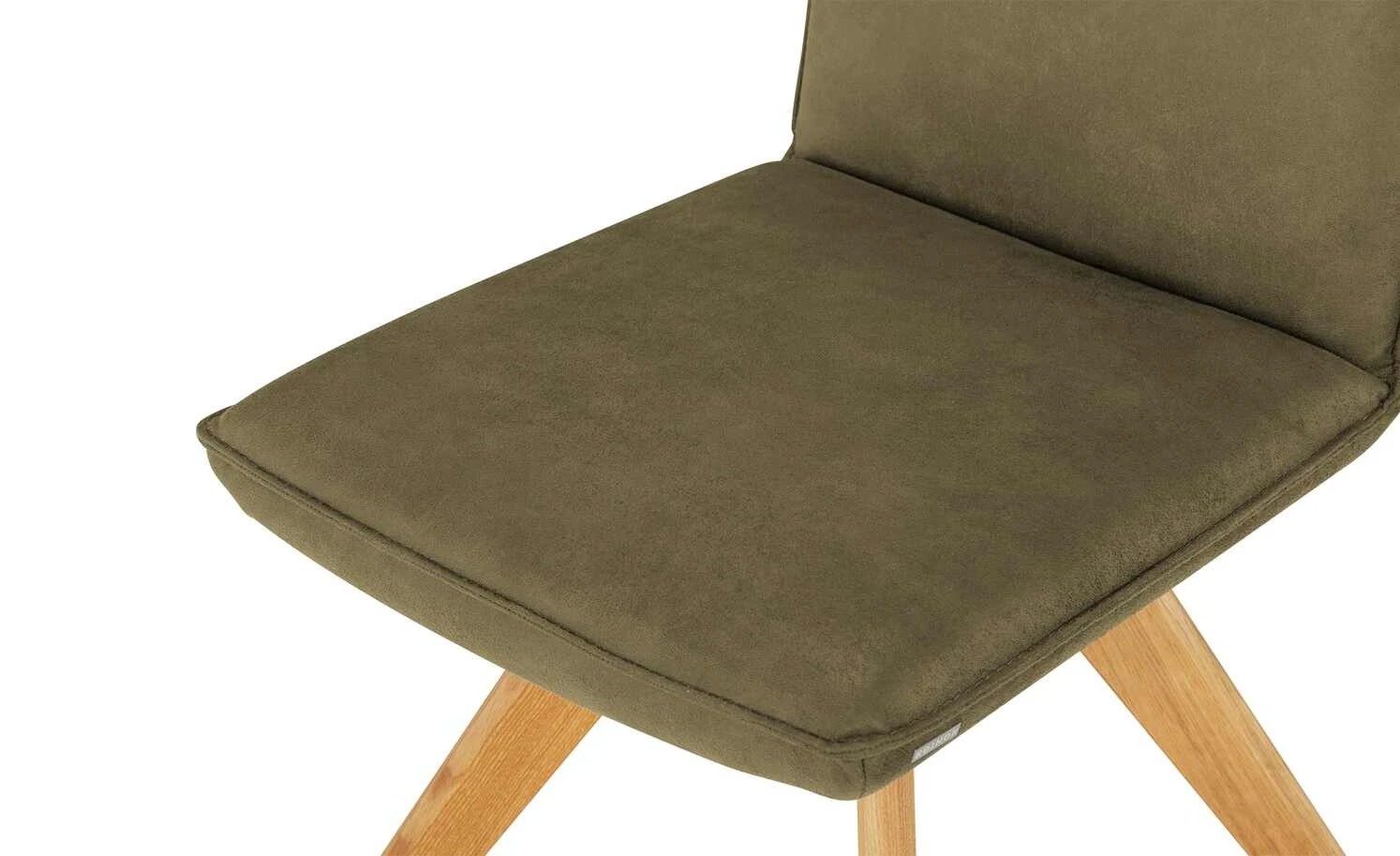 KOINOR Polsterstuhl Dining System 2 | Oliv / Kontrastfaden Dunkelbraun 6 KOINOR Polsterstuhl Dining System 2 | Oliv / Kontrastfaden Dunkelbraun – Bild 4