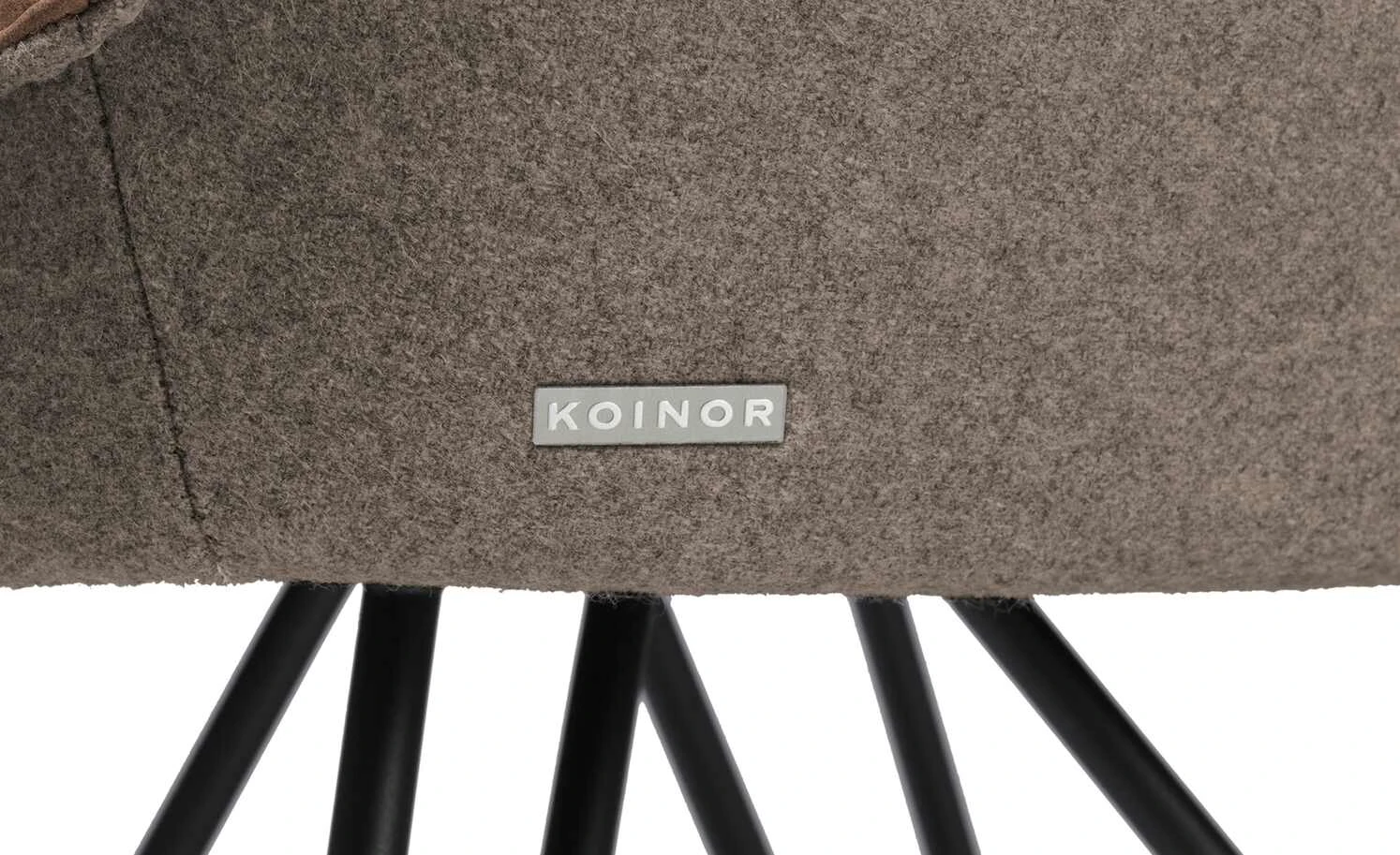 KOINOR Armlehnstuhl Dining System 4 | Chai (Hellbraun) / Dunkelbraun / Kontrastnaht Beige 7 KOINOR Armlehnstuhl Dining System 4 | Chai (Hellbraun) / Dunkelbraun / Kontrastnaht Beige – Bild 5