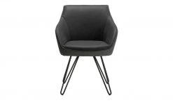 KOINOR Armlehnstuhl Dining System 4 | Omega (Dunkelgrau) / Dunkelgrau / Kontrastnaht Hellgrau -Stuhle Geschaft 15303140 4 202111251235