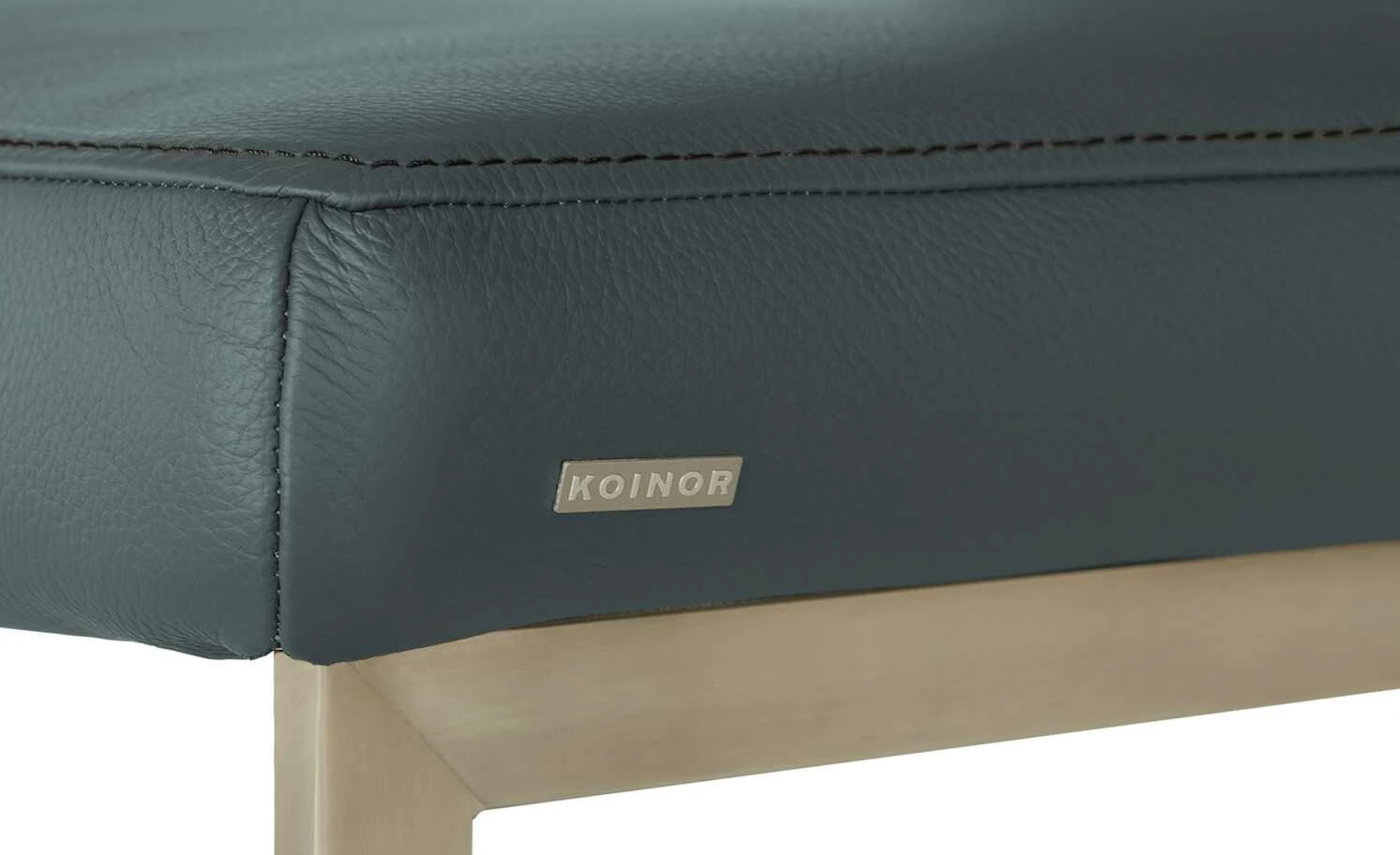 KOINOR Leder-Schwingstuhl Sqare | Lago (Blau) 7 KOINOR Leder-Schwingstuhl Sqare | Lago (Blau) – Bild 5