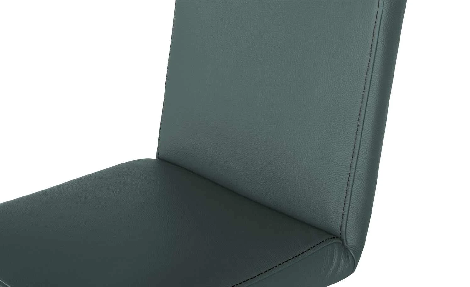 KOINOR Leder-Schwingstuhl Sqare | Lago (Blau) 8 KOINOR Leder-Schwingstuhl Sqare | Lago (Blau) – Bild 6