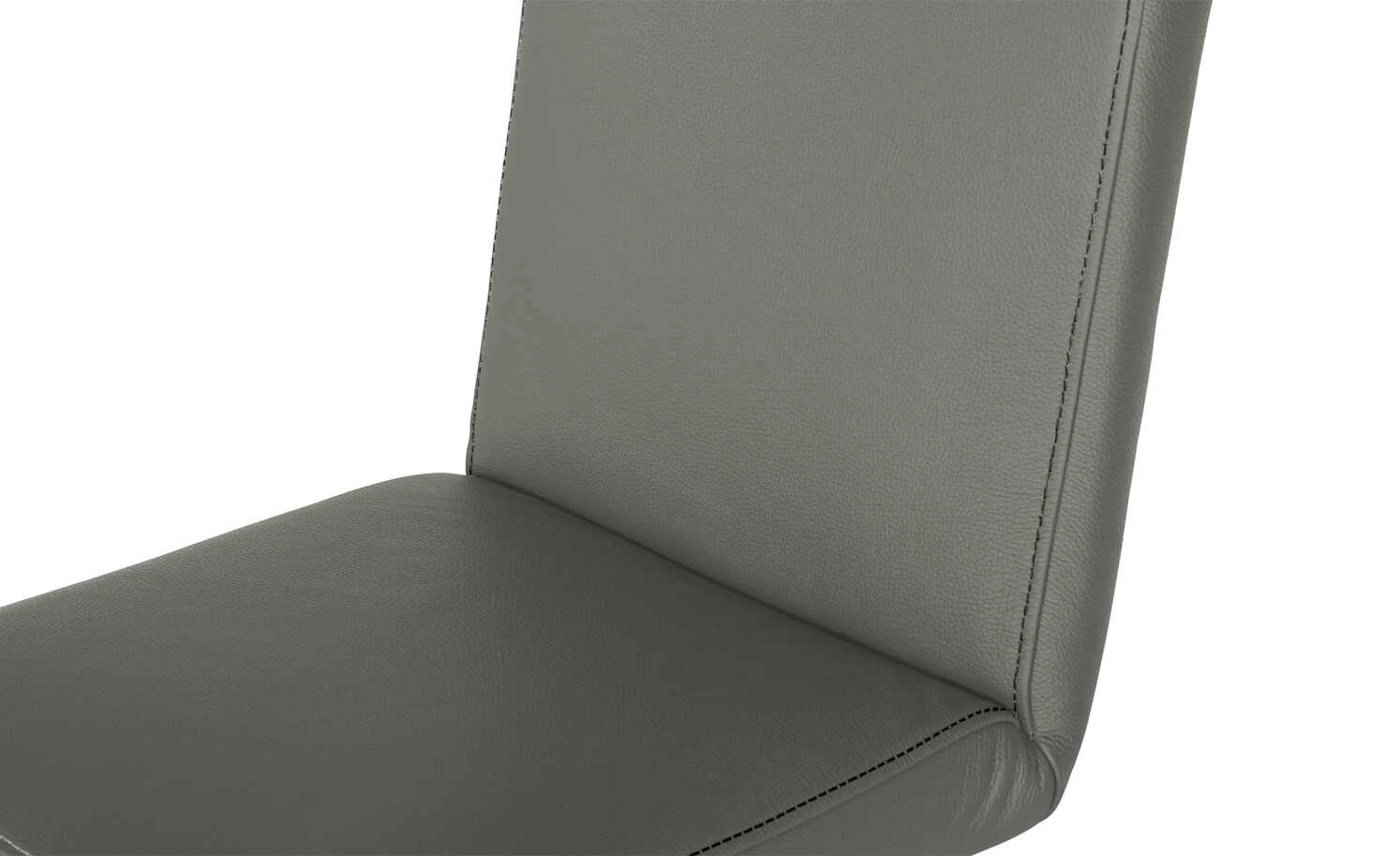 KOINOR Leder-Schwingstuhl Sqare | Achat (Grau) 7 KOINOR Leder-Schwingstuhl Sqare | Achat (Grau) – Bild 5