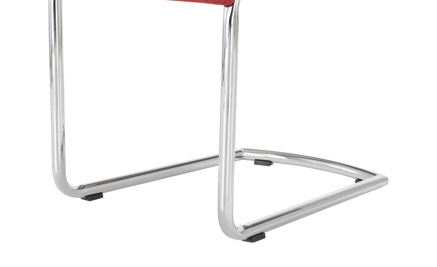 Wohnwert Freischwinger Elio | Kirsche (Rot) Schaumstoff 6 Wohnwert Freischwinger Elio | Kirsche (Rot) Schaumstoff – Bild 4