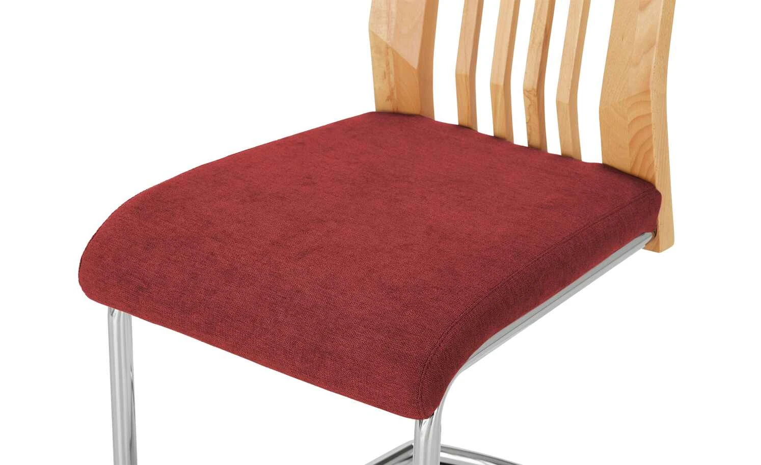 Wohnwert Freischwinger Elio | Kirsche (Rot) Schaumstoff 7 Wohnwert Freischwinger Elio | Kirsche (Rot) Schaumstoff – Bild 5