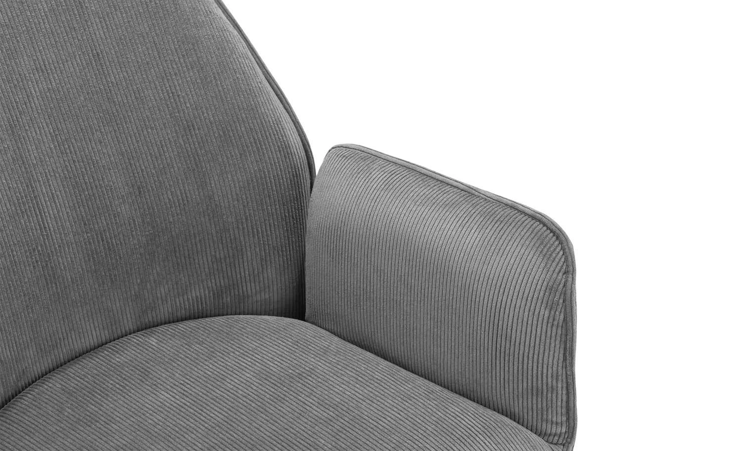 uno Armlehnstuhl drehbar Lotte | Grau 9 uno Armlehnstuhl drehbar Lotte | Grau – Bild 7