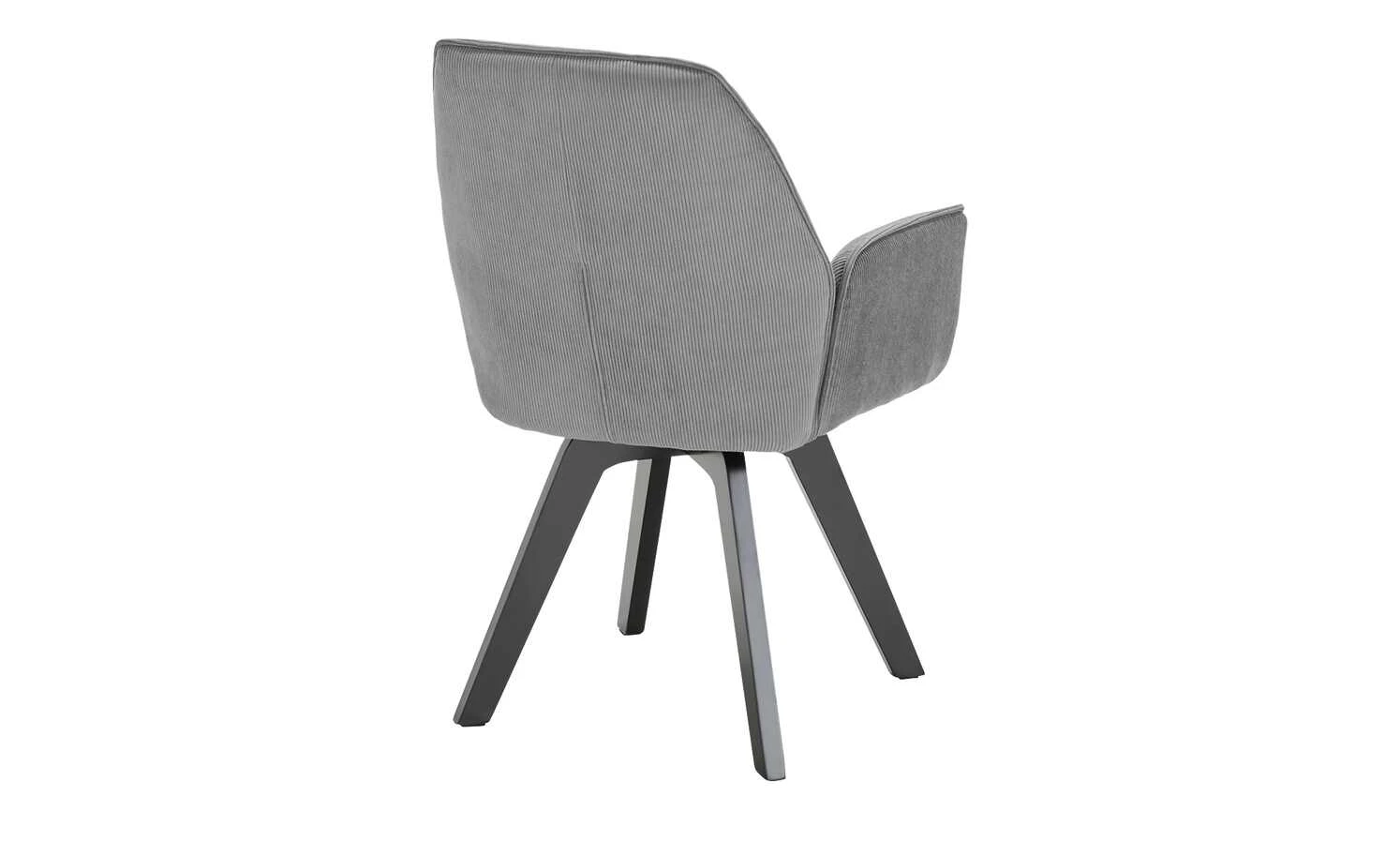 uno Armlehnstuhl drehbar Lotte | Grau 11 uno Armlehnstuhl drehbar Lotte | Grau – Bild 9