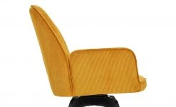 uno Armlehnstuhl drehbar Lotte | Curry (Gelb) -Stuhle Geschaft 15303671 4 202202221234
