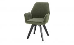 uno Armlehnstuhl drehbar Lotte | Olive (Grün)