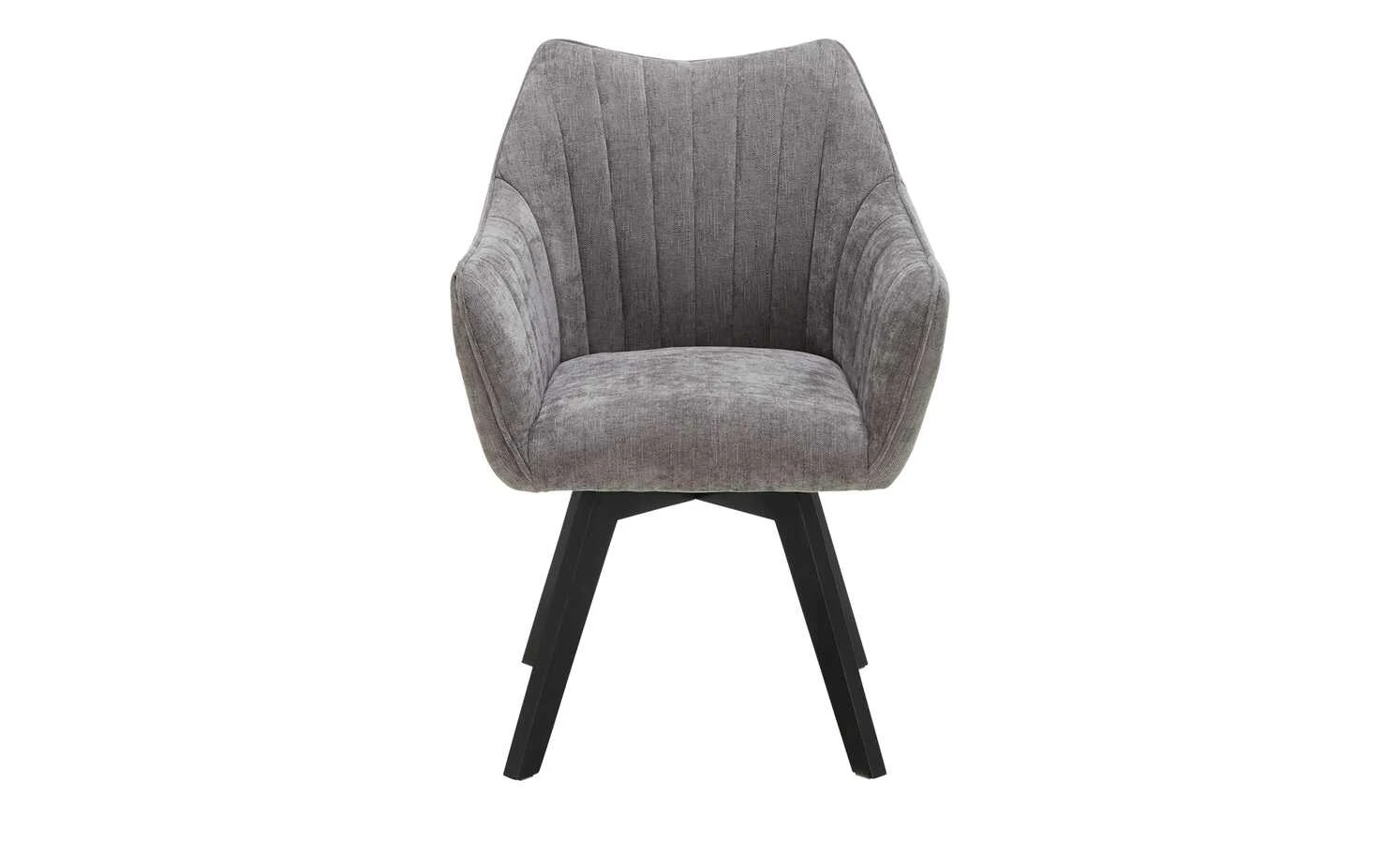 Schalen-Polsterstuhl drehbar Nairobi | Grau 6 Schalen-Polsterstuhl drehbar Nairobi | Grau – Bild 4