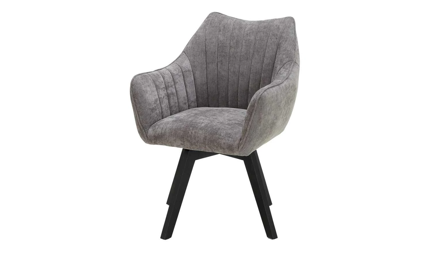 Schalen-Polsterstuhl drehbar Nairobi | Grau 7 Schalen-Polsterstuhl drehbar Nairobi | Grau – Bild 5