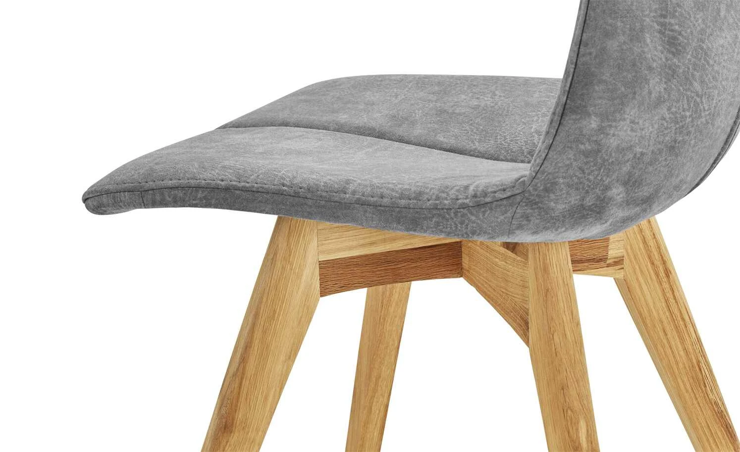 Woodford Polsterstuhl, 2er-Set Marven | Grau Eiche 8 Woodford Polsterstuhl, 2er-Set Marven | Grau Eiche – Bild 6