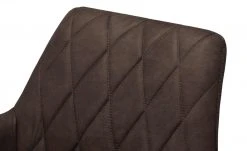 Woodford Polsterstuhl mit Armlehne Bristol | Braun (Dunkelbraun) Schwarz Ja -Stuhle Geschaft 15303898 6 202203211234